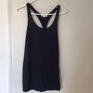 Navy blue tank top